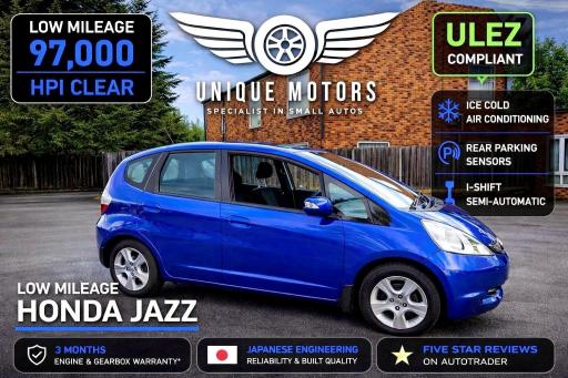 2010 JAZZ 1.4 I VTEC ES I SHIFT EURO 5 5DR PRICE 3,699 YEAR... photo